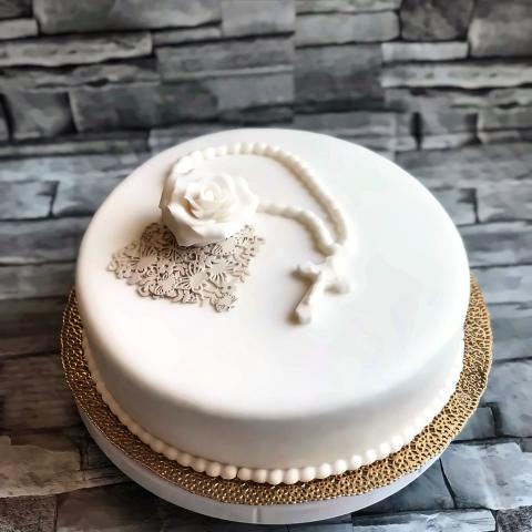 Torta na krstiny alebo cirkevnú oslavu
