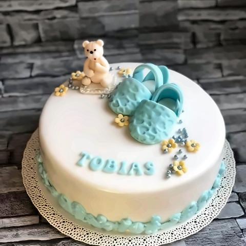 Torta na krstiny alebo cirkevnú oslavu