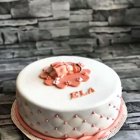Torta na krstiny alebo cirkevnú oslavu