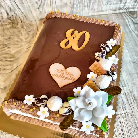 Torta na výročie alebo oslavu
