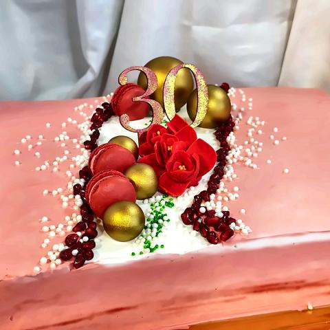 Torta na výročie alebo oslavu