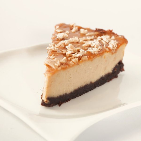 Tvarohový cheesecake z cukrárenskej výroby Cukroviny Spiš